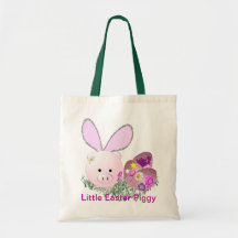 Páscoa leitão bolsa