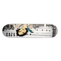 pássaro em uma cópia do skateboard_pro do fio