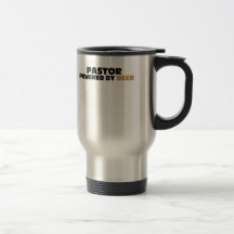 Pastor psto pela cerveja caneca