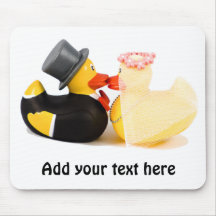 Patos 1 do casamento mousepad