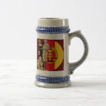 Patrulha fronteiriça do alemão oriental da RDA Caneca