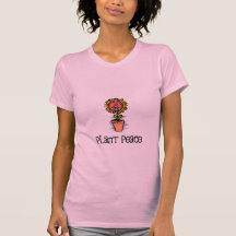Paz da planta camiseta