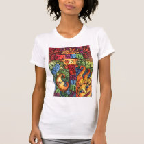 Paz no Tshirt da terra t - shirts