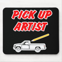 Pegare o tapete do rato do artista mouse pad