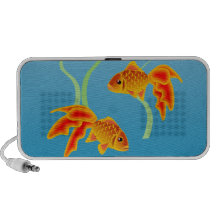 Peixe dourado caixinhas de som portátil