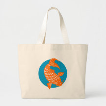 Peixes da carpa de Koi Bolsas