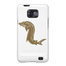 Peixes do esturjão retros capas para galaxy s2