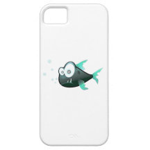 Peixes dos desenhos animados capas iPhone 5 Case-Mate