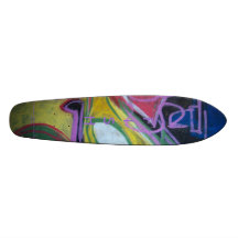 Peixes e o queijo suíço subterrâneo skateboard