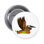 Pelicano de Louisiana Brown Botons