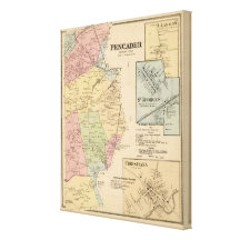 Pencader Impressão De Canvas Envolvidas