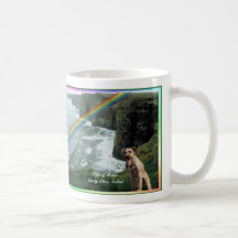 Penhascos bonitos do design #3 de Moher Caneca