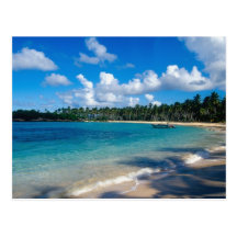 Península de Samana do La, República Dominicana, 2 Cartoes Postais