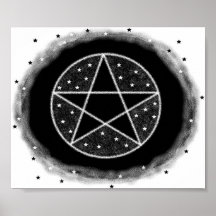 Pentgram e estrelas posteres