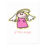 Pequeno Ange (anjo pequeno em francês) Cartão Postal