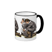 Peregrinos Praying Caneca