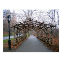 Pergola das glicínias cartoes postais