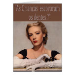 Perguntas das mães - Dia das mães cartão
