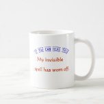Período invisível caneca