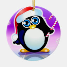 pernguin do Natal Enfeite De Natal