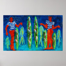 Pescador Couple Posteres