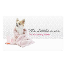 Pet Grooming Salon Business card Tarjeta De Negocio
