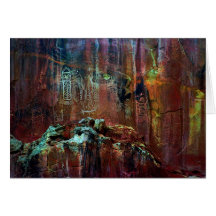Petroglyph # 1 cartao