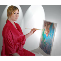 photosculpture da pintura da menina escultura foto