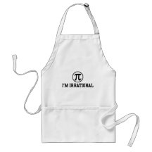 Pi engraçado avental