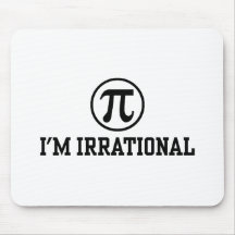 Pi engraçado mouse pads
