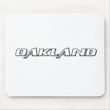 Pia batismal de Oakland Mousepads