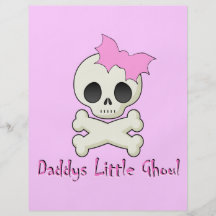 Pia batismal pequena do refrigerador do Ghoul do p Panfleto Personalizado