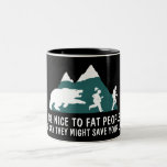 Piada gorda engraçada caneca