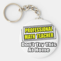 Piada profissional do professor de matemática… chaveiros
