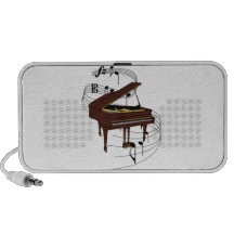 Piano Caixinhas De Som Para Mp3