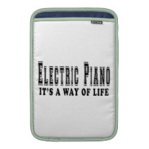 Piano elétrico é modo de vida bolsa de MacBook