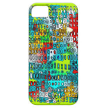 Pilhas aleatórias capa de iPhone 5 Case-Mate