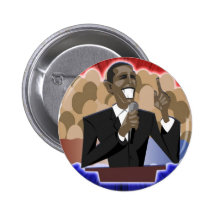 Pin do discurso de Obama Botons