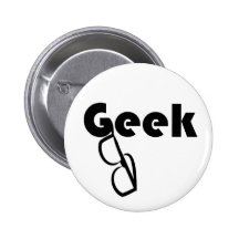 Pin orlarado chifre dos vidros do geek botons