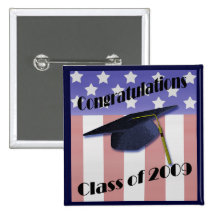 Pin patriótico da graduação pins