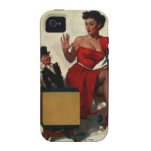 Pin retro da surpresa de Gil Elvgren do vintage ac