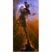 Pináculo do gás na nebulosa de Eagle Esculturafotos