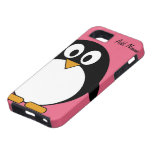 Pinguim bonito dos desenhos animados - iPhone 5 iPhone 5 Capas