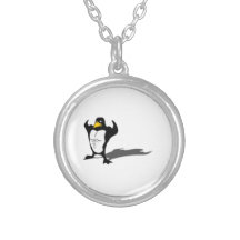 Pinguim forte bijuterias personalizadas