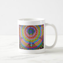pintado borboleta com pano de fundo caneca