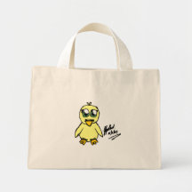PINTINHO da páscoa de Chibi Bolsas Para Compras