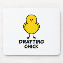 Pintinho de esboço mouse pad