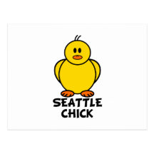 Pintinho de Seattle Washington Cartões Postais