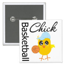 Pintinho do basquetebol botons