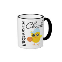 Pintinho do basquetebol caneca